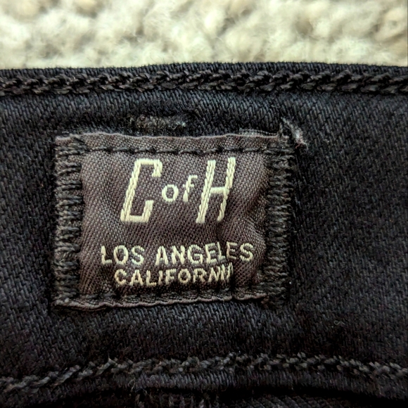 Citizens of Humanity Avedon Black Skinny Jeans Size 30 Runs Smaller 27" Waist - Picture 3 of 5